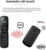 ⁦هواتف محمولة اساسية لكبار السن والاطفال من وينجوي، هواتف غبية غير مقفلة بدون انترنت - مع ازرار كبيرة، MP3، MP4، كاميرا، مصباح يدوي، اس او اس، اخضر⁩ - الصورة ⁦6⁩