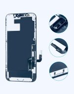 ⁦iOS.IPHone12pro.Lcd.IOS.ANDROID اصلي UK LCD بجودة عالية مع شاشة لمس ساطعة وسريعة مثالية⁩ - الصورة ⁦3⁩