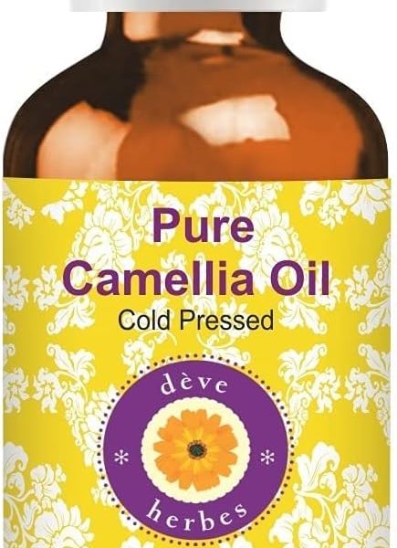 ديف هيربس زيت كاميليا نقي (كاميليا كيسي) معصور على البارد 30 مل (1 اونصة)