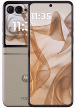 موتورولا جوال رازر 50 ثنائي شرائح الاتصال بذاكرة روم 256GB وذاكرة RAM 8GB (جي اس ام فقط | بدون سي دي ام ايه) هاتف ذكي 5G مفتوح من المصنع (بيتش ساند) - اصدار عالمي