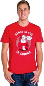 ⁦تيبسي الفيس تي شيرتات كريسماس مضحكة للرجال - قمصان كريسماس مرحة لحفلات الكريسماس القبيحة⁩ - الصورة ⁦3⁩