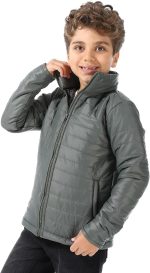 ⁦جاكيت مبطن مقاوم للماء مع جاكيت فرو للاولاد⁩ - الصورة ⁦2⁩