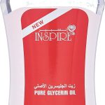زيت الغليسرين النقي للنساء من انسباير - 132 غرام - مرطب مرطب 100% لبشرة ناعمة، مناسب للاستخدام اليومي على البشرة العادية والجافة