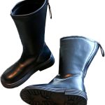 حذاء ركوب الفروسية للبنات من كيو ال دي دي واي سي (26-36)، حذاء ركوب بمقدمة دائرية، مقاوم للماء/مضاد للانزلاق، سحاب خلفي/انبوب عالي، جيد التهوية/لا يفرك القدم، للربيع، الخريف، للاطفال الصغار، 30، اسود