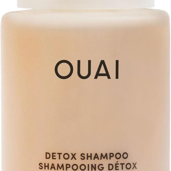 اواي شامبو ديتوكس بحجم مناسب للسفر - شامبو تنقية للتراكم والاوساخ والزيوت والمنتجات والماء العسر - خل التفاح والكيراتين لشعر نظيف ومنعش - عناية بالشعر الخالي من الكبريتات (3 اونصة)