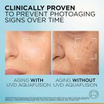 ⁦L’Oréal Paris UV Defender Aquafusion Daily Water Gel Sunscreen SPF50+ PA++++, Defends from all UV aging signs, Absorbs in 3 Seconds, 50ml⁩ - الصورة ⁦5⁩