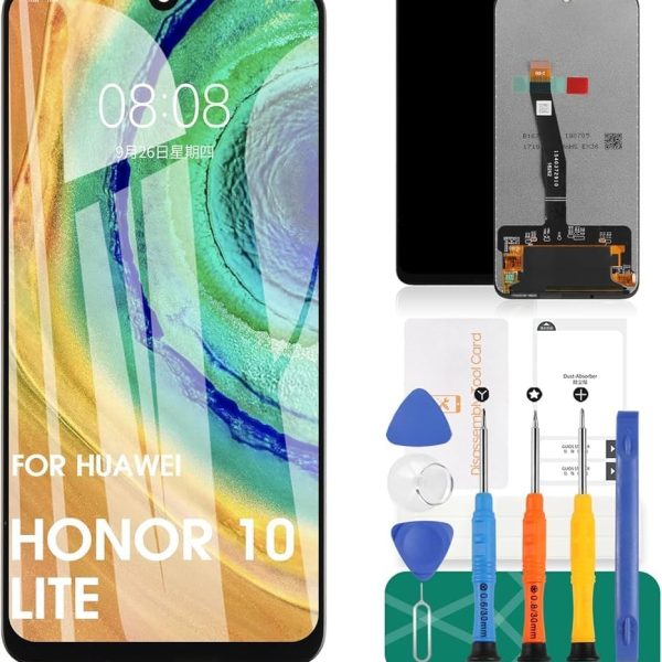 HUA.WEI.hon.er10LITE LCD. IOS.ANDROID الأصلي UK LCD المنتج جودة شاشة HD مع شاشة لمس ساطعة وسرعة مثالية