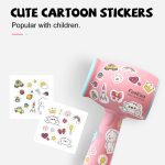 ⁦مجفف شعر للاطفال من فيكا، زهري، 500 واط، خفيف الوزن، حرارة لطيفة، امن للاطفال، تصميم مضاد للحروق⁩ - الصورة ⁦6⁩