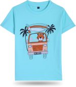 ⁦تيشيرت للاولاد BYS-TSRT-17 (عبوة من 5 قطع)⁩ - الصورة ⁦4⁩