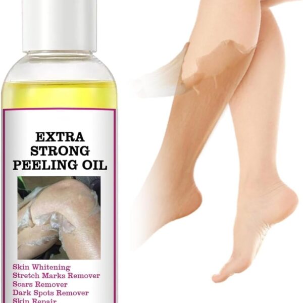 زيت تقشير اصفر للبشرة الداكنة من مهيبزول، زيت اصفر مقشر للحصول على حل تقشير فائق القوة لتفتيح البشرة، زيوت تقشير صفراء مع هيالورونات الصوديوم الساليسيليك