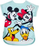 ⁦طقم نوم ديزني ميكي ماوس اند فريندز للبنات⁩ - الصورة ⁦2⁩