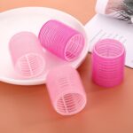 ⁦مجموعة بكرات شعر من 8 قطع | مجموعات بكرات تجعيد الشعر ذاتية الامساك | تجعيد الشعر للشعر الطويل والمتوسط والقصير الكثيف والرقيق | لون عشوائي⁩ - الصورة ⁦3⁩