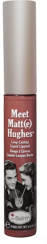 ⁦ذا بالم احمر شفاه سائل مات هيوز يدوم طويلا من ميت - موثوق، 0.26 اونصة سائلة⁩ - الصورة ⁦2⁩