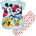 طقم نوم ديزني ميكي ماوس اند فريندز للبنات