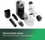 ⁦فيليبس عصارة مضغ من فيفا كوليكشن، 150 واط، 1 لتر، انبوب XL، تقنية التنظيف السريع، تطبيق هوم اي دي، اجزاء امنة للغسل في غسالة الصحون، ايقاف التنقيط، سهلة التجميع، تخزين مضغوط، اسود (HR1889/71)⁩ - الصورة ⁦3⁩