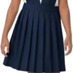 فرنش توست فستان موحد للمدرسة للبنات