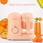 ⁦ماكينة تحضير طعام الاطفال - جهاز بخار كهربائي وخلاط ومطحنة للمكملات الغذائية - الة طبخ وخلط - بينك⁩ - الصورة ⁦3⁩