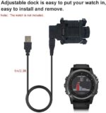 ⁦قاعدة شحن يو اس بي ريجينتيك لساعة غارمين فينيكس 3 اتش ار⁩ - الصورة ⁦6⁩