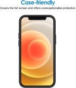 ⁦جيتك شاشة حماية لموبايل ايفون 12/12 برو 6.1 بوصة، طبقة من الزجاج المقوى، عبوة من 3 قطع⁩ - الصورة ⁦3⁩