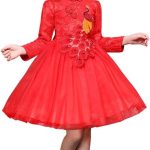 فساتين قصيرة صينية للبنات من شيونغسام بتنورة قصيرة مطرزة رترو لعمر 3-10 سنوات