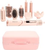 مصفف شعر 8 في 1 دريمي بيبي بينك من ستايلر برو، متعدد المصففات ومجفف شعر. مع شنطة سفر واكسسوارات