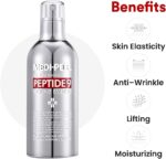 ⁦كريم العناية بالبشرة الكل في واحد من ميدي-بيل مع 9 ببتيدات | | مستحضرات تجميل كورية | فوليوم ايسنس + سيروم + كريم | 100 مل | كيه بيوتي⁩ - الصورة ⁦4⁩