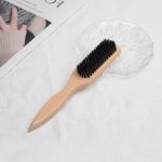 ⁦Bristle Hair Brush with Wide Rat Tail for Smoothing Hairs, Ponytail Bun Grooming, for Sectioning and Parting⁩ - الصورة ⁦7⁩