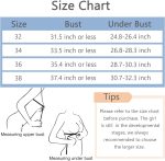 ⁦حمالات صدر رياضية للبنات والمراهقين من سن 8-10، 10-12، 12-14، 14-16 سنة، حمالة صدر قطنية لاسلكية مبطنة خفيفة⁩ - الصورة ⁦6⁩