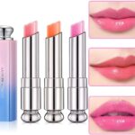 احمر شفاه متغير اللون، احمر شفاه مود ماجيك مرطب يدوم طويلا ومقاوم للماء، مجموعة احمر شفاه جيلي كريستال (3 قطع، قطعة واحدة (عبوة من قطعة واحدة)