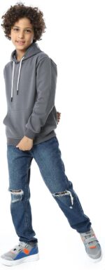 ⁦سويت شيرت بغطاء للرأس سهل الارتداء باكمام طويلة للاولاد 23003⁩ - الصورة ⁦6⁩