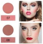 ⁦باليت بلش للوجه من 8 الوان، مكياج احترافي للوجه طبيعي وطويل الامد، باليت كونتور وهايلايت بلش 8 الوان⁩ - الصورة ⁦3⁩