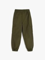 ⁦بنطلون رياضي كارجو كاجوال للاولاد (عبوة من قطعة واحدة)⁩ - الصورة ⁦3⁩