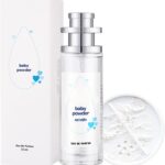 بخاخ عطر بودرة اطفال 35 مل، بخاخ عطر بودرة ناعمة للاطفال، عطر خفيف ومنعش للجسم، ترطيب وعطر يدوم طويلا، رائحة زهور وكريمية للنساء والرجال (كلاسيكي)