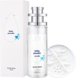 بخاخ عطر بودرة اطفال 35 مل، بخاخ عطر بودرة ناعمة للاطفال، عطر خفيف ومنعش للجسم، ترطيب وعطر يدوم طويلا، رائحة زهور وكريمية للنساء والرجال (كلاسيكي)