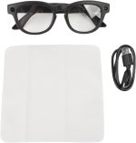 ⁦اشاتا نظارات ذكية للترجمة بالذكاء الاصطناعي مع دردشة جي بي تي، نظارات لاسلكية ذكية بالذكاء الاصطناعي مع ترجمة في الوقت الحقيقي، ترجمة فورية لـ 11 لغة، أذن مفتوحة مع تطبيق⁩ - الصورة ⁦6⁩