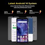 ⁦هاتف S200 5G متين بسعة 32GB + 256GB وشاشة 6.75 انش وكاميرا رئيسية 100MP بالذكاء الاصطناعي 10100mAh، موبايل اندرويد 14⁩ - الصورة ⁦7⁩