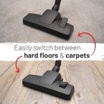 ⁦هنري مكنسة كهربائية اسطوانية من اتش في ار 160-11، 620 واط، 6 لتر، احمر واسود⁩ - الصورة ⁦5⁩