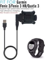 ⁦قاعدة شحن يو اس بي ريجينتيك لساعة غارمين فينيكس 3 اتش ار⁩ - الصورة ⁦5⁩