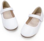 حذاء ماري جين فلاور للبنات الصغيرات، حذاء رسمي لحفلات الزفاف والمدرسة