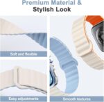 ⁦متوافق مع ساعة هواوي فيت 4 برو/فيت 4/فيت 3، سوار ساعة رياضي مغناطيسي من السيليكون لساعة هواوي فيت 3/4/4 برو، اساور معصم بديلة للرجال والنساء⁩ - الصورة ⁦3⁩