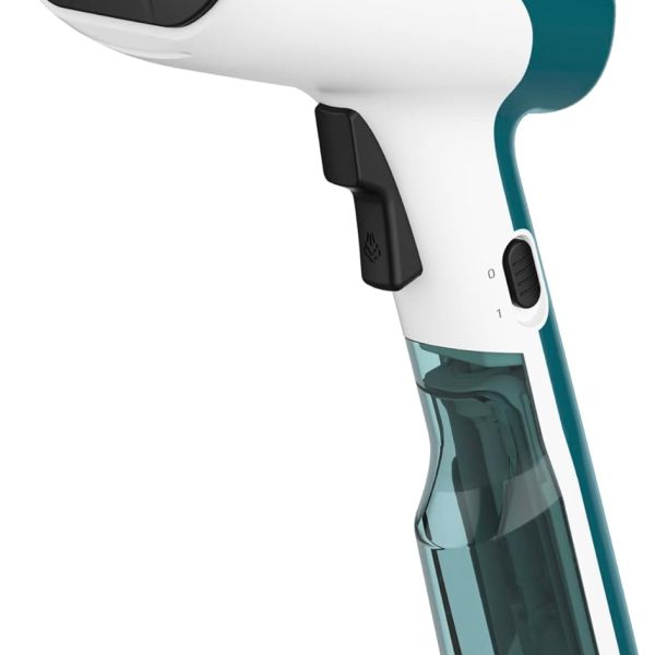 تيفال فرشاة بخار اكسيس ستيم فيرست DT6131، 1300 واط، كمية البخار المستمر: 20 غرام/دقيقة. | وقت تسخين سريع | خفيفة جدًا: 850 غرام | أبيض/أخضر