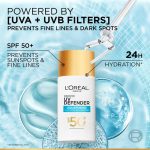 ⁦L’Oréal Paris UV Defender Aquafusion Daily Water Gel Sunscreen SPF50+ PA++++, Defends from all UV aging signs, Absorbs in 3 Seconds, 50ml⁩ - الصورة ⁦4⁩