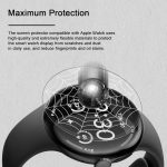 ⁦Screen Protectors Compatible with Google Pixel Watch 4 41 mm, 4 Pieces HD Anti-Scratch, Flexible TPU Screen Protector [Not Glass], Anti-Oil/Bubble Free Screen Protector⁩ - الصورة ⁦7⁩