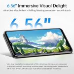 ⁦كوبت جوال نوت 21 غير مقفل بنظام اندرويد 13، ذاكرة RAM 12GB (6GB+6GB ممتدة)، ذاكرة روم 128GB، بطارية 5200mAh، شاشة 6.55 انش HD+، كاميرا خلفية 50MP، ثنائي شرائح الاتصال (اسود)⁩ - الصورة ⁦2⁩