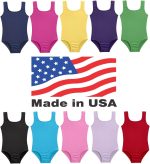 ⁦بدلة سباحة سيتي ثريدس للبنات قطعة واحدة UPF50+ للوقاية من الشمس مصنوعة في الولايات المتحدة الأمريكية⁩ - الصورة ⁦4⁩