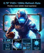 ⁦جهاز عرض تانك 2 راجد من الموبايل، ذاكرة RAM 22GB وروم 512GB 108MP ضوء تخييم 64MP رؤية ليلية فائقة G99 15500mAh TF NFC⁩ - الصورة ⁦7⁩