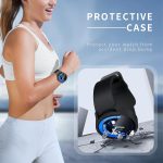 ⁦كيوتي حافظة حماية لشاشة سامسونج جالاكسي 7 مقاس 44 ملم من 6 + 6 قطع، غطاء صلب ممتص للصدمات من البولي كربونات مع طبقة واقية من الزجاج المقوى مضاد للضباب لملحقات ساعة جالكسي 7 محايدة، 44 ملم⁩ - الصورة ⁦6⁩