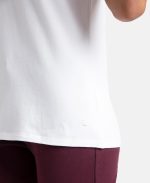 ⁦ريفلكس تي شيرت قطن رمادي قبة دائرية -نساء⁩ - الصورة ⁦7⁩