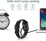 ⁦كيبل شاحن بديل لساعة فيتبيت انسباير 3: شحن سريع بطول 3.3 قدم، ملحقات سلك USB لجهاز تتبع اللياقة البدنية انسباير 3، عبوة من قطعتين⁩ - الصورة ⁦3⁩