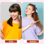 ⁦مشط عريض مزدوج الراس باسنان دقيقة، فرش شعر قابلة للطي من قش القمح للنساء، امشاط جيب محمولة مضادة للكهرباء الساكنة، 4 قطع⁩ - الصورة ⁦7⁩